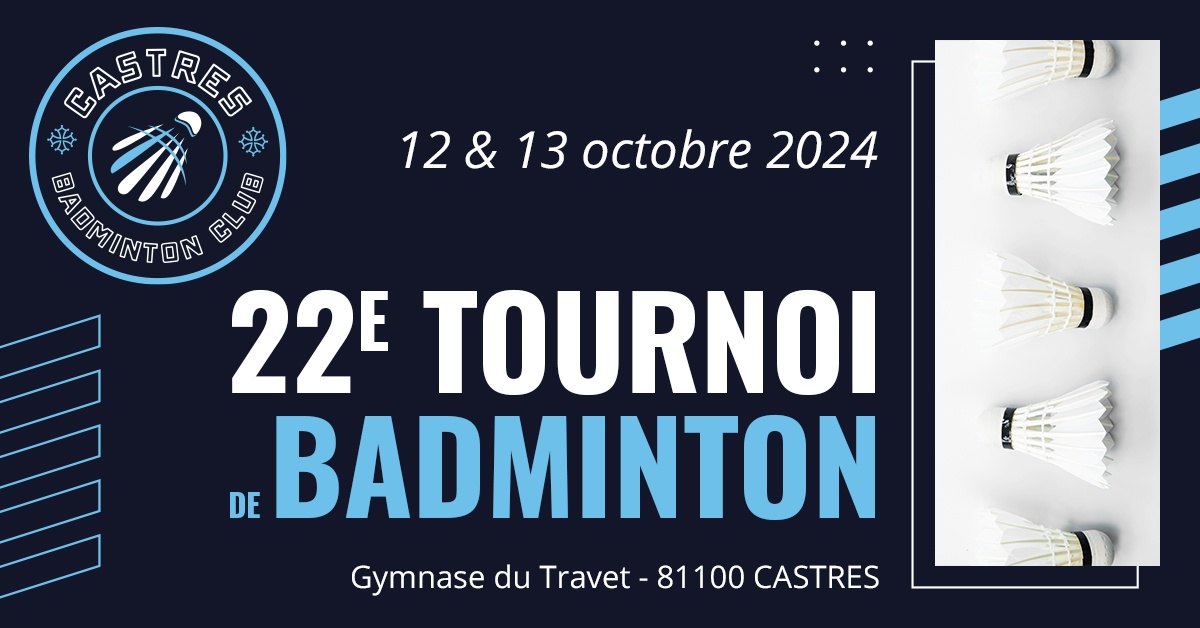 22ème Tournoi Senior de Castres